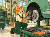 Замена тормозных колодок (ось) — Автосервис «Балтик Мотор»